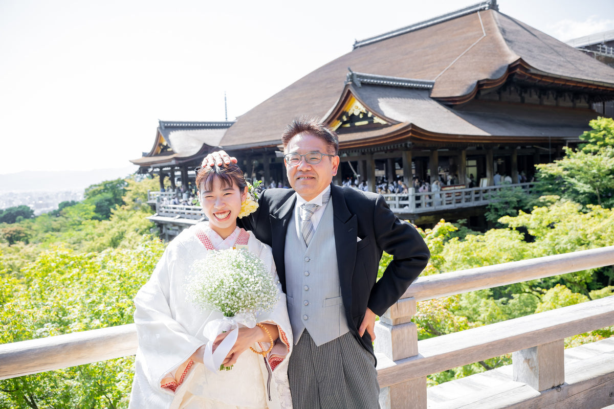 京都　清水寺　リアルウェディング