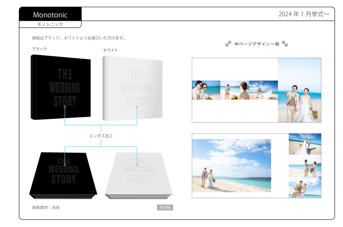 ※2024年1月販売開始※モノトニック