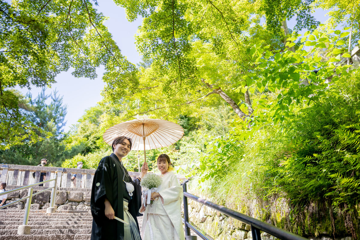 京都　清水寺　リアルウェディング