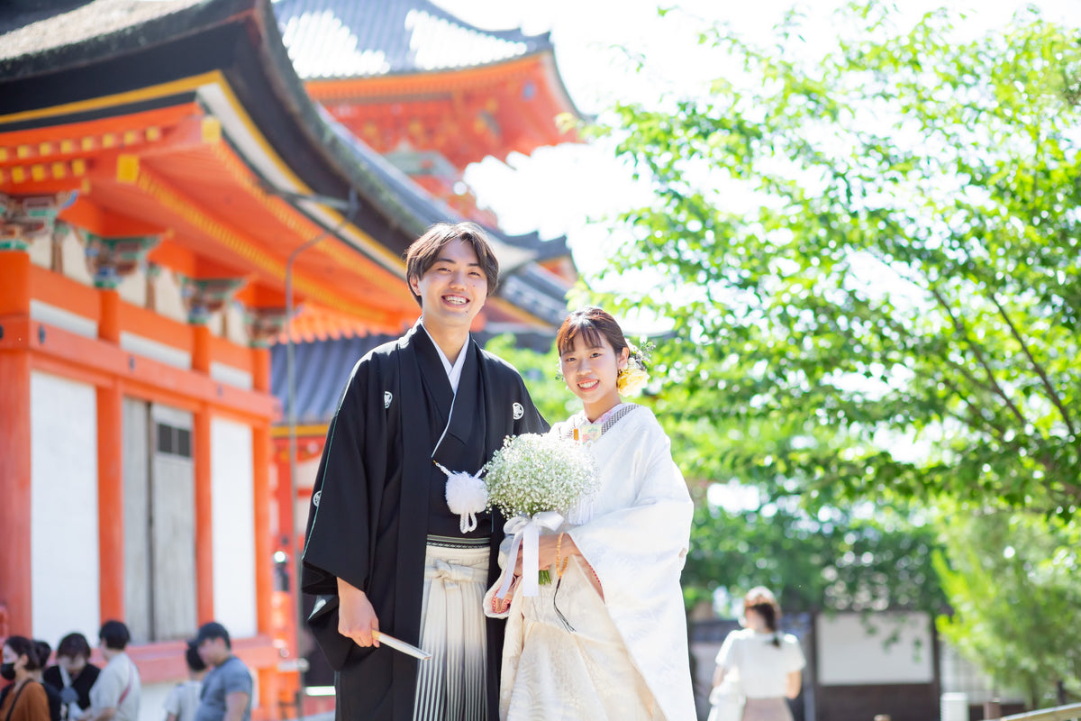 京都　清水寺　リアルウェディング