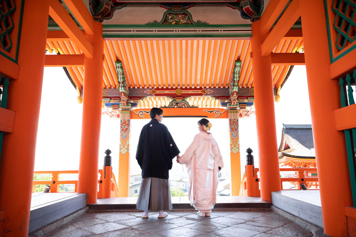 京都　清水寺　リアルウェディング