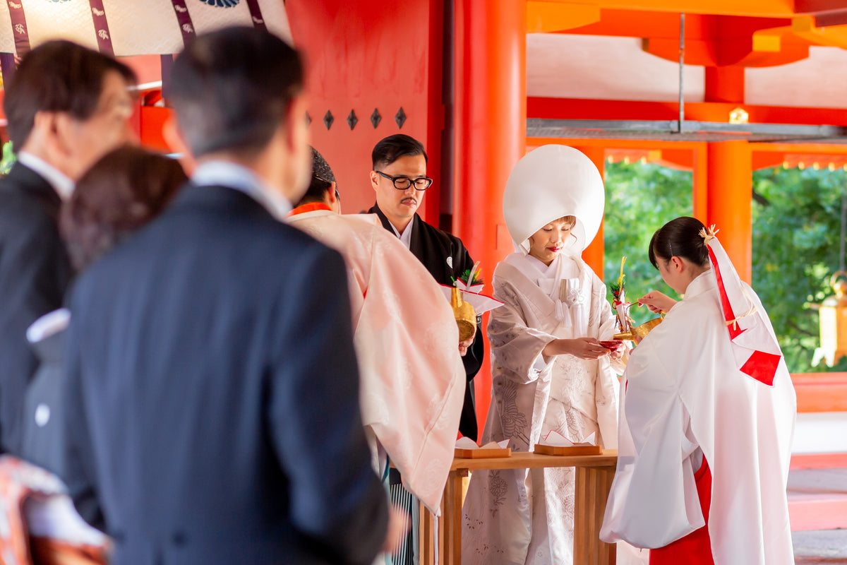 京都　石清水八幡宮　リアルウェディング