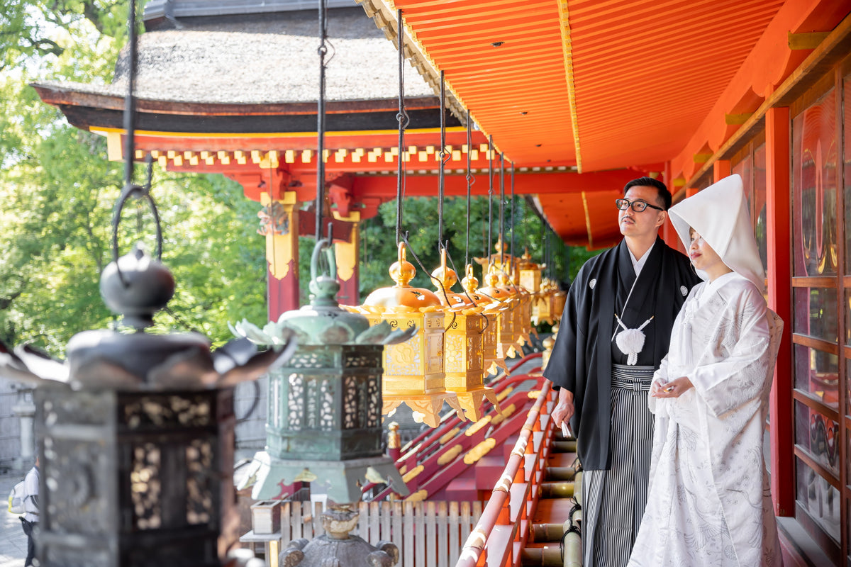 京都　石清水八幡宮　リアルウェディング