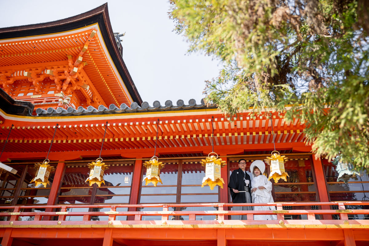 京都　石清水八幡宮　リアルウェディング