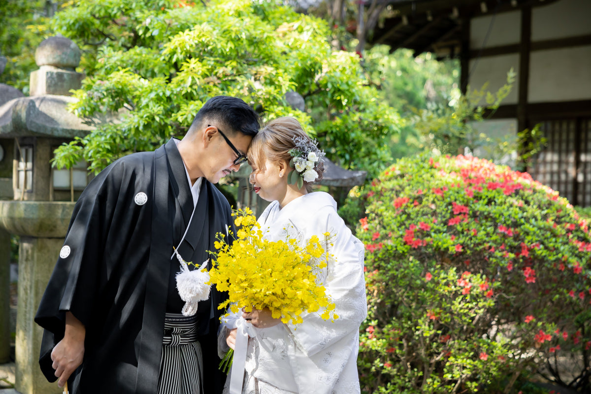 京都　石清水八幡宮　リアルウェディング