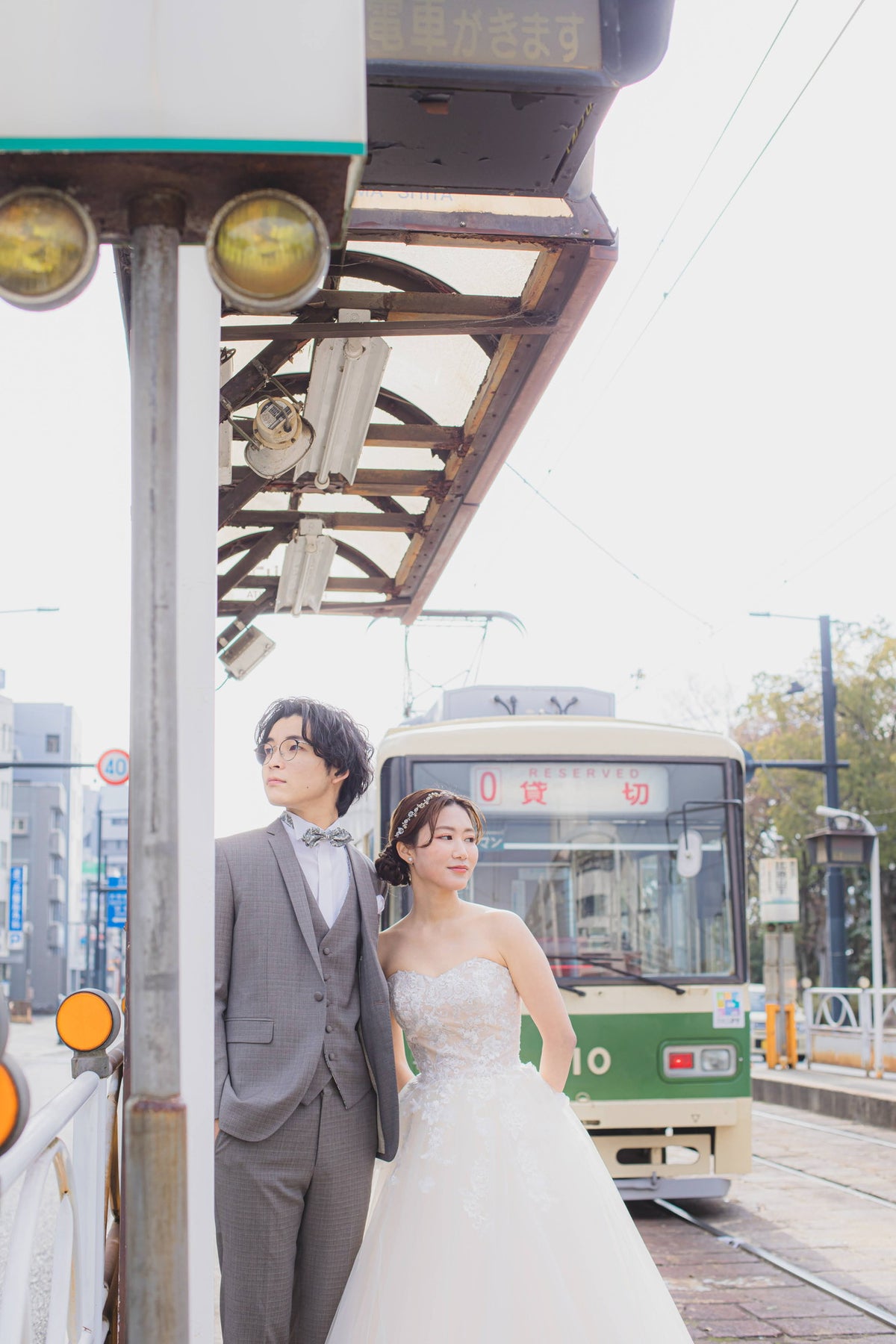 フォトスタジオ　フォトスタジオ 店舗　広島フォトスタジオ　路面電車
