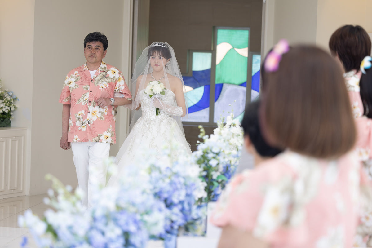 グアム　ブルーアステール　リアルウェディング　1594621　3月22日 14:00