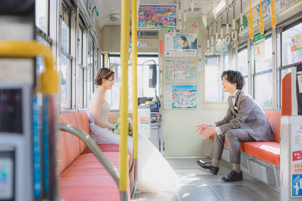 フォトスタジオ　フォトスタジオ 店舗　広島フォトスタジオ　路面電車