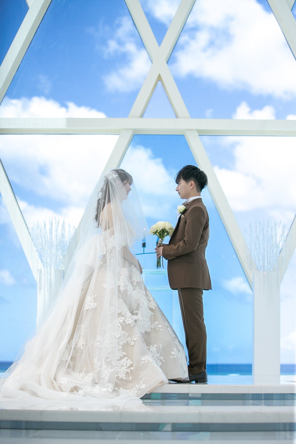 グアム　ブルーアステール　リアルウェディング　1567015　3月27日 11:30