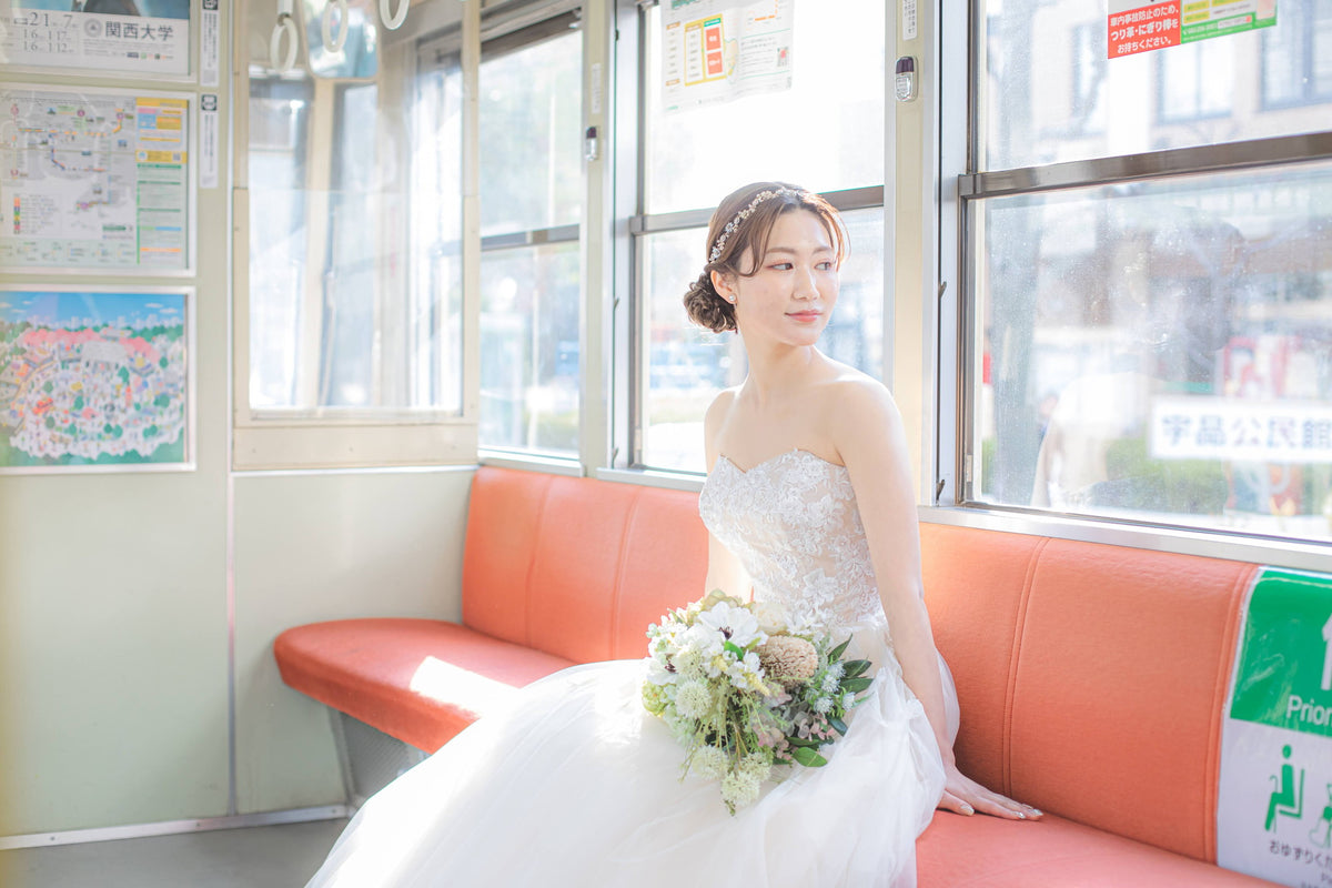 フォトスタジオ　フォトスタジオ 店舗　広島フォトスタジオ　路面電車