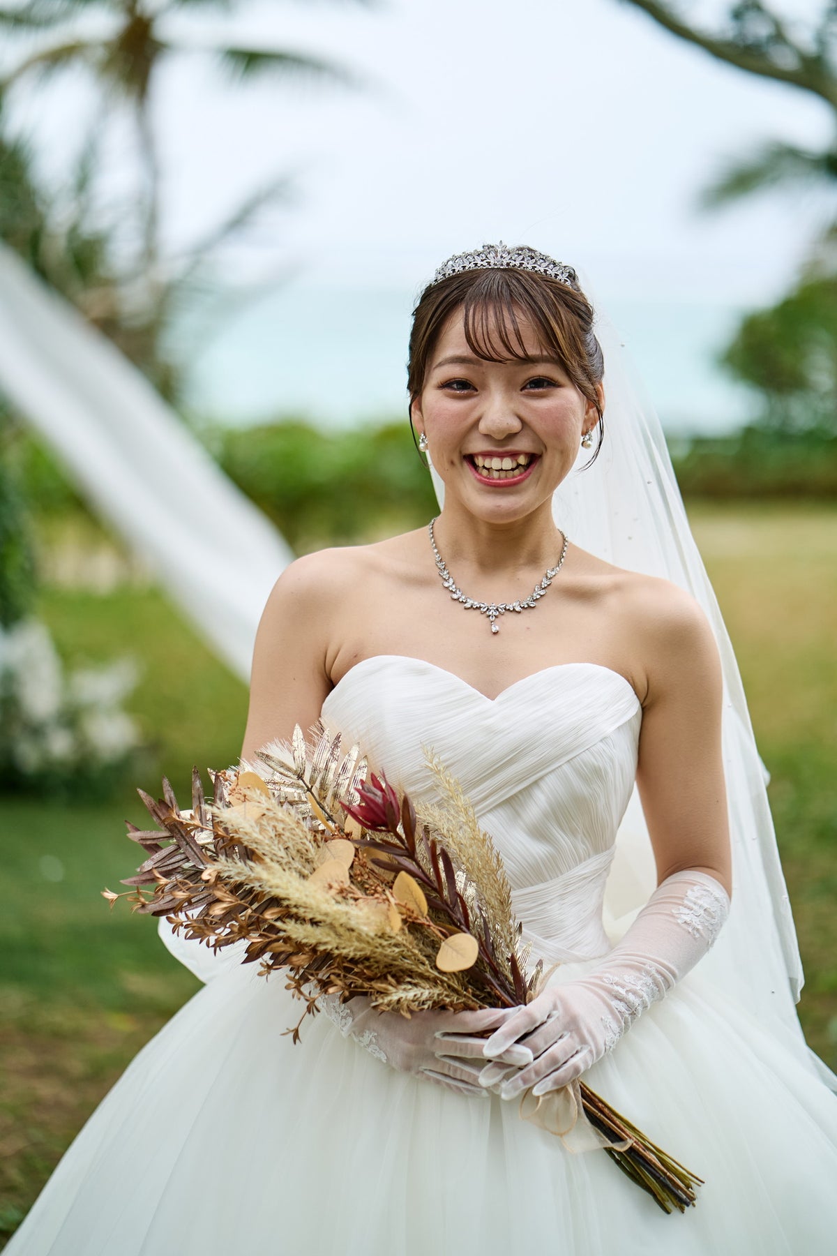 沖縄　ムーンビーチセレクション リアルウェディング 1587875　2月17日 16:00式