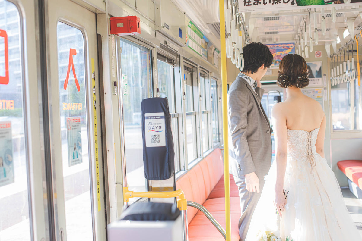 フォトスタジオ　フォトスタジオ 店舗　広島フォトスタジオ　路面電車