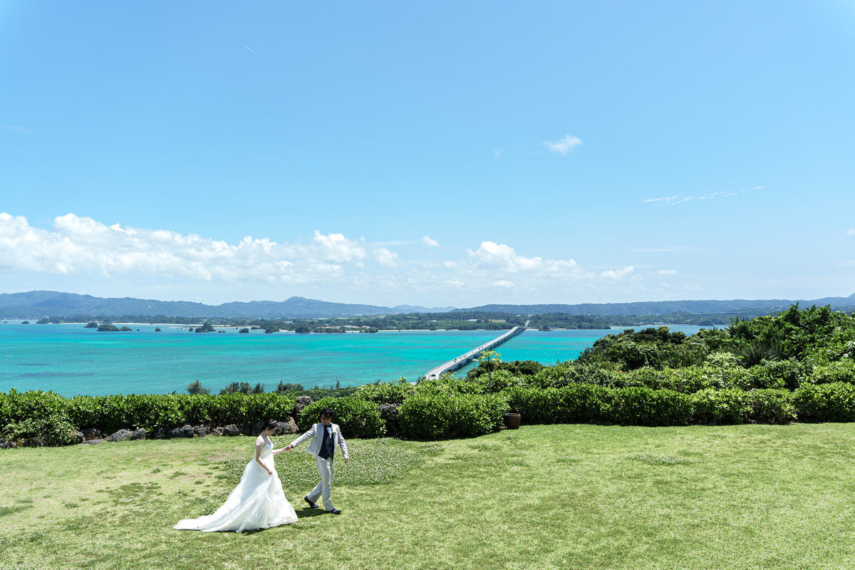沖縄　古宇利島 空と海の教会 リアルウェディング 1604751　5月26日 12:30式