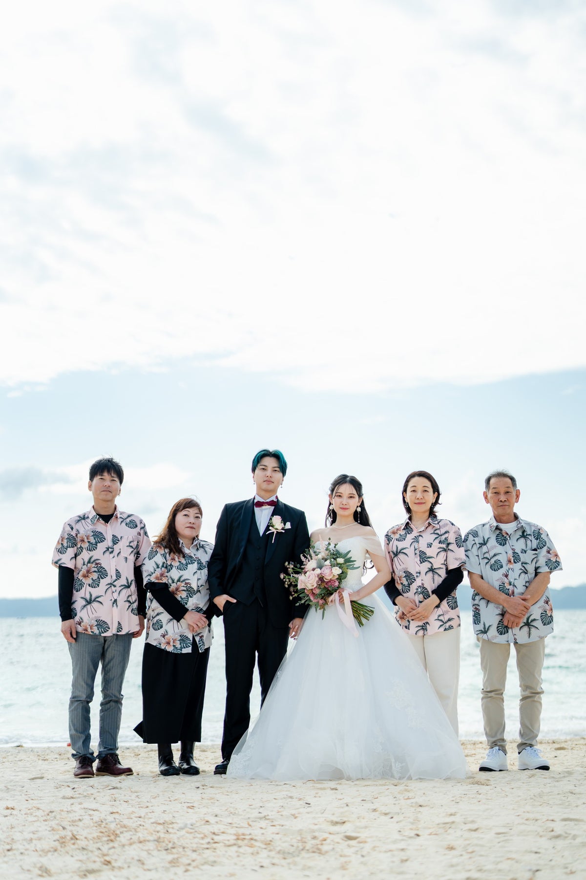 沖縄　古宇利島 空と海の教会 リアルウェディング 1583941　2月22日 10:30式