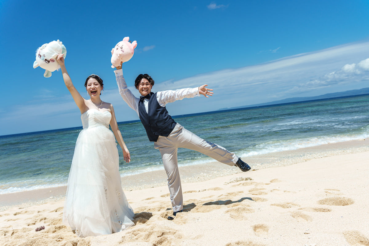 沖縄　古宇利島 空と海の教会 リアルウェディング 1604751　5月26日 12:30式