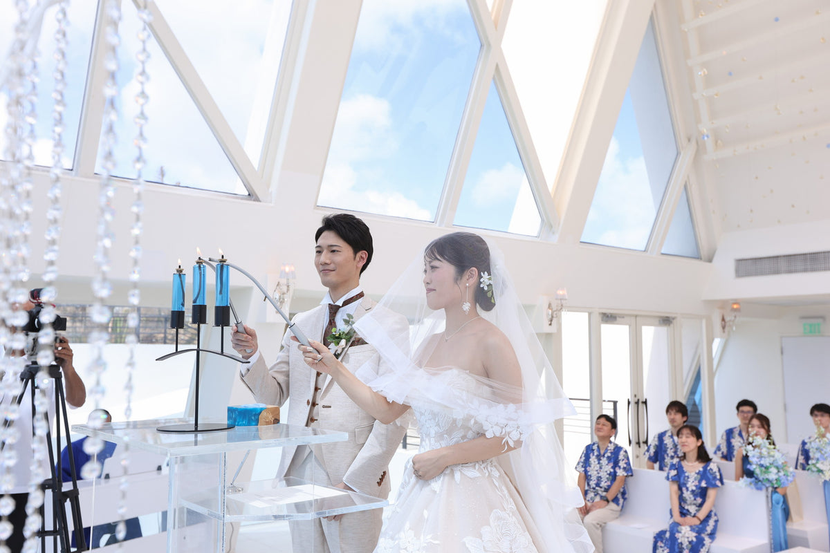 グアム　ブルーアステール　リアルウェディング　1585764　5月5日 14:00式