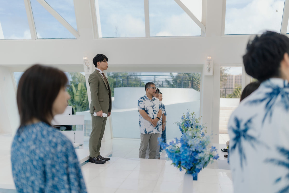 グアム　ブルーアステール　リアルウェディング　1540385　1月5日 10:15