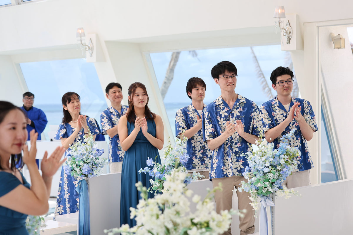 グアム　ブルーアステール　リアルウェディング　1585764　5月5日 14:00式