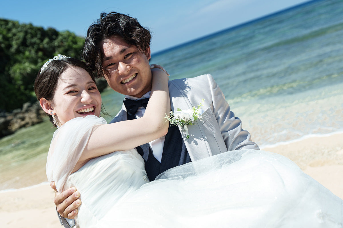 沖縄　古宇利島 空と海の教会 リアルウェディング 1604751　5月26日 12:30式