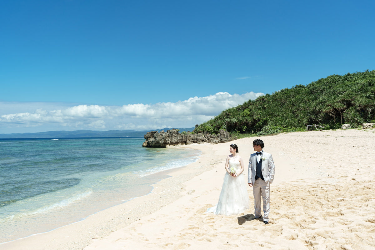 沖縄　古宇利島 空と海の教会 リアルウェディング 1604751　5月26日 12:30式
