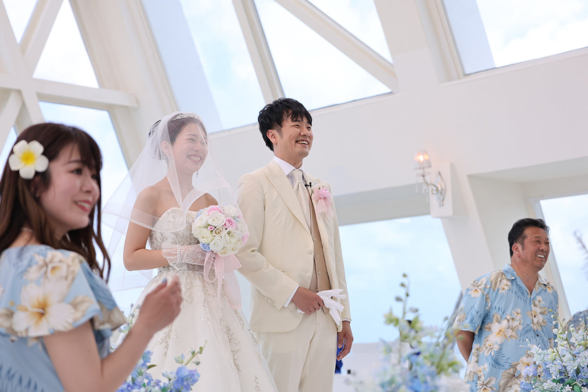 グアム　ブルーアステール　リアルウェディング　1582824　5月16日 11:30式