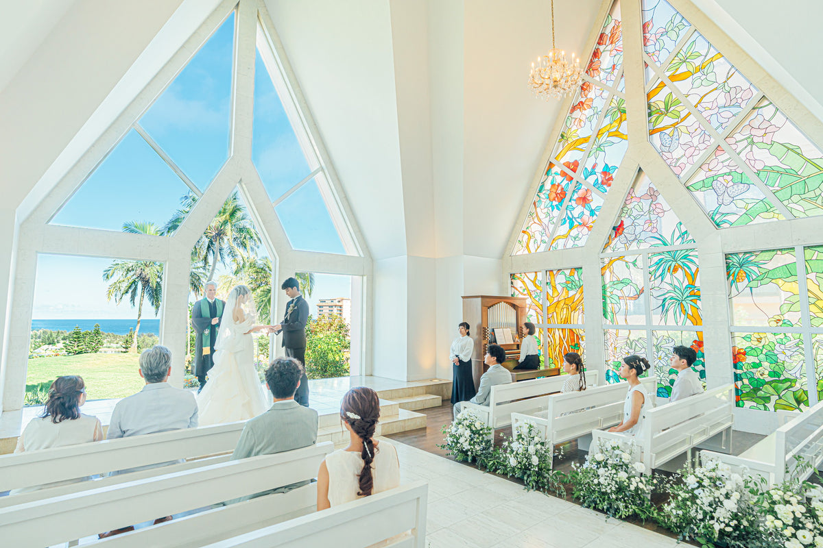 宮古島の水・光・花が織りなす、この場所でしか叶わないセレモニー
