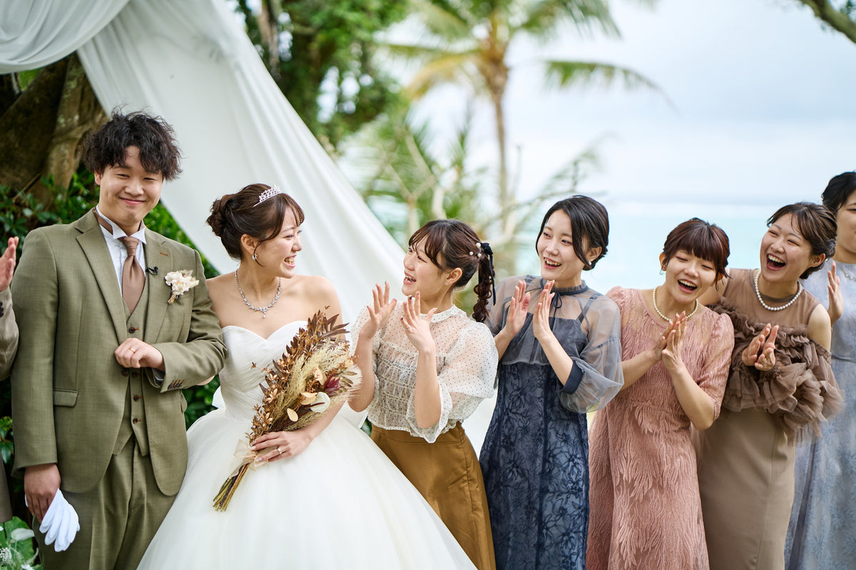 沖縄　ムーンビーチセレクション リアルウェディング 1587875　2月17日 16:00式