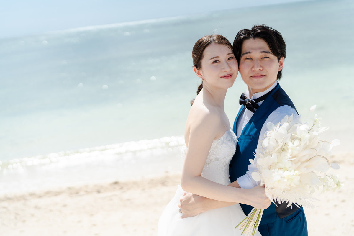 沖縄　アクアグレイス・チャペル リアルウェディング 1600027　8月10日 14:00式