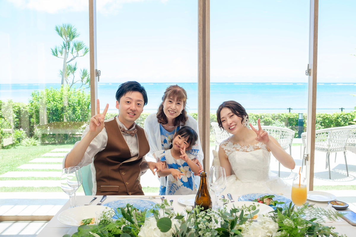 沖縄　アクアグレイス・チャペル リアルウェディング 1546522　7月27日 11:00式