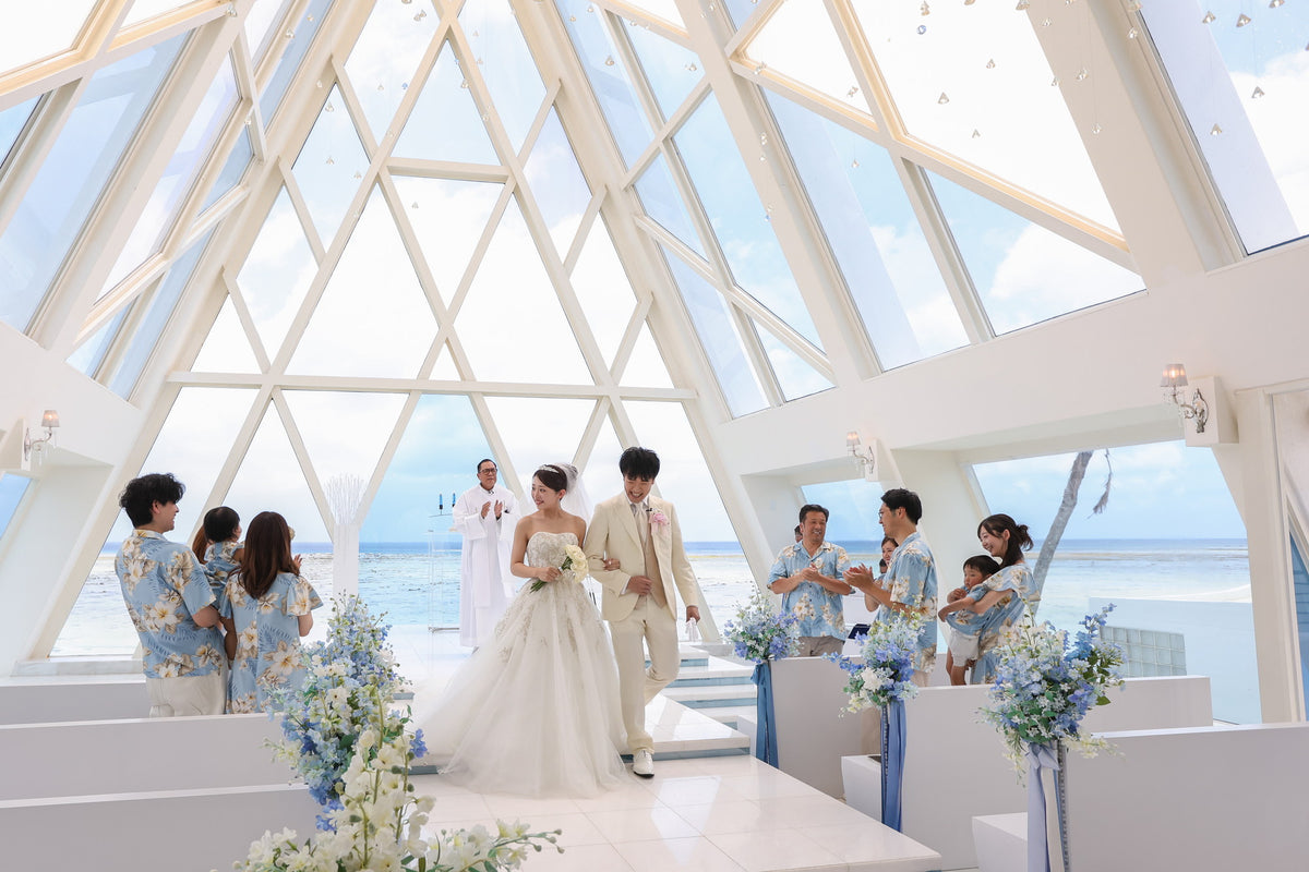 グアム　ブルーアステール　リアルウェディング　1582824　5月16日 11:30式