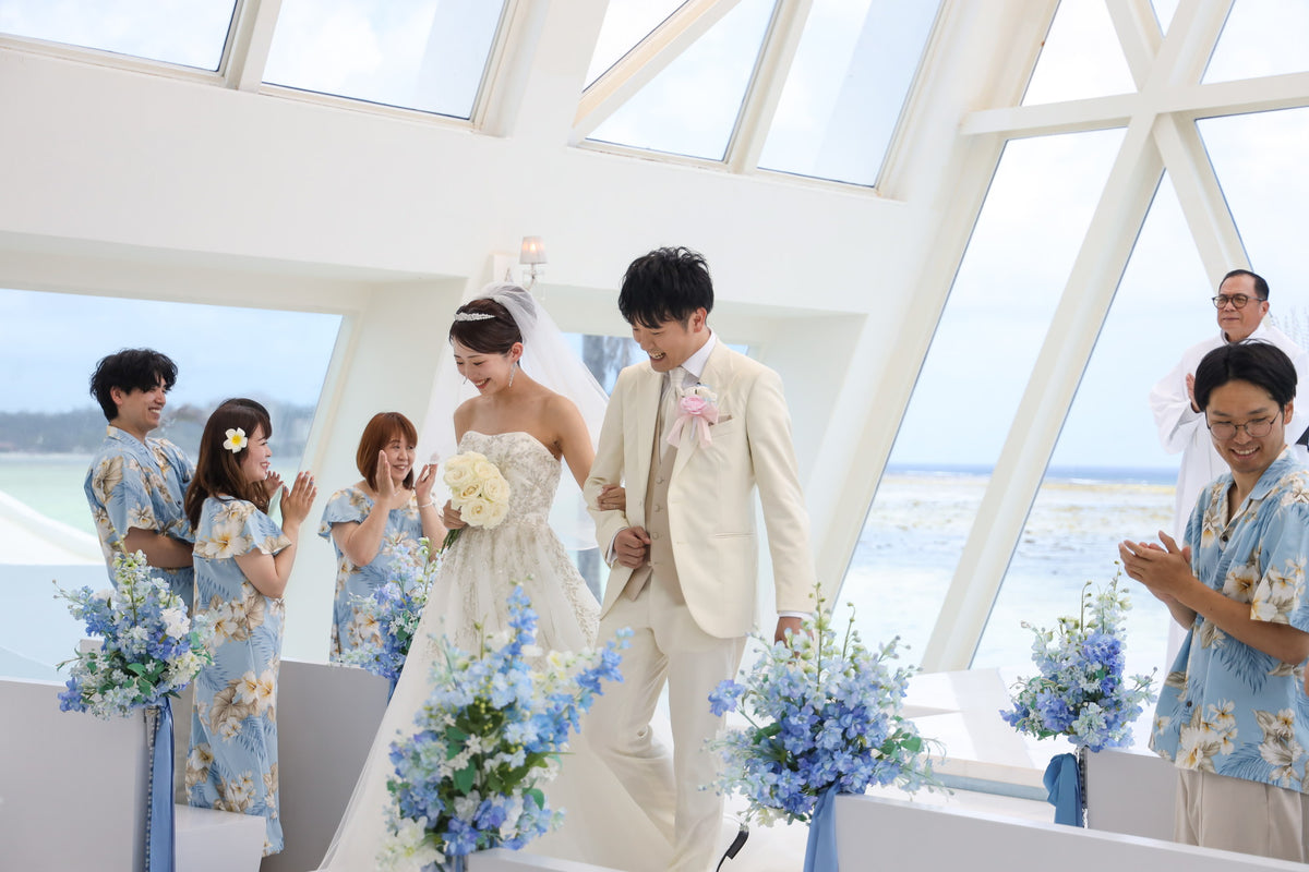 グアム　ブルーアステール　リアルウェディング　1582824　5月16日 11:30式