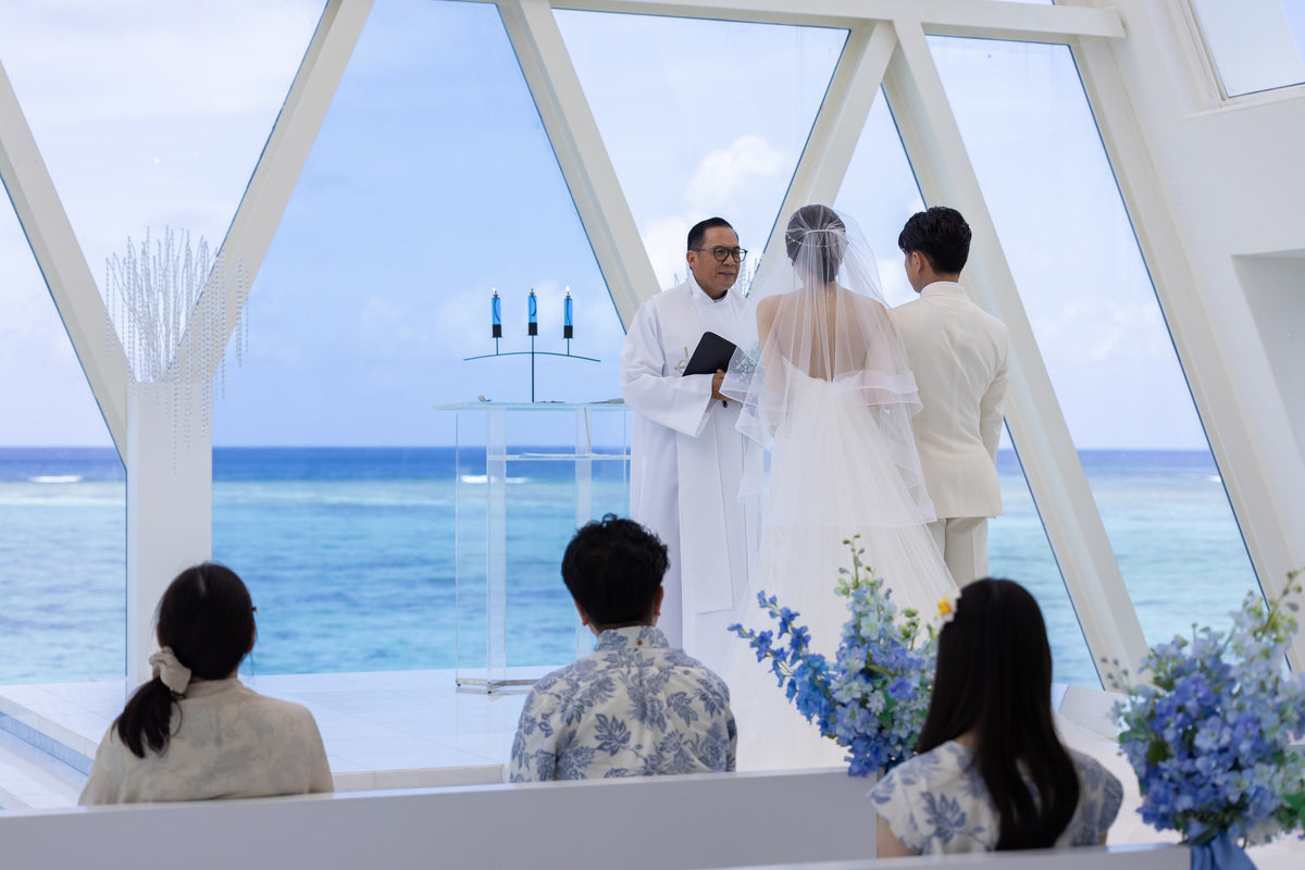 グアム　ブルーアステール　リアルウェディング　1561592　2月24日 11:30