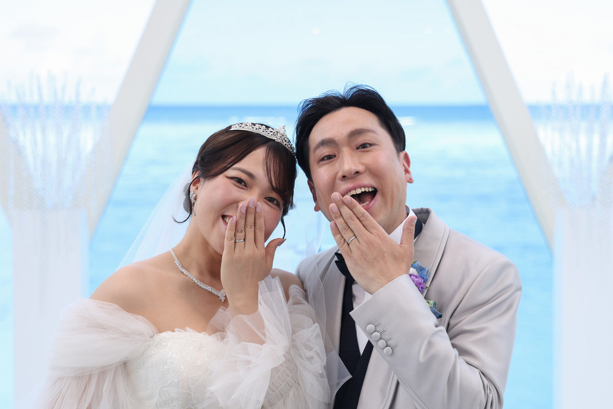 グアム　ブルーアステール　リアルウェディング　1594791　4月3日 10:15式