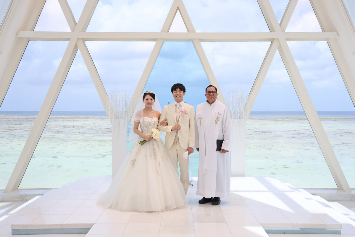 グアム　ブルーアステール　リアルウェディング　1582824　5月16日 11:30式