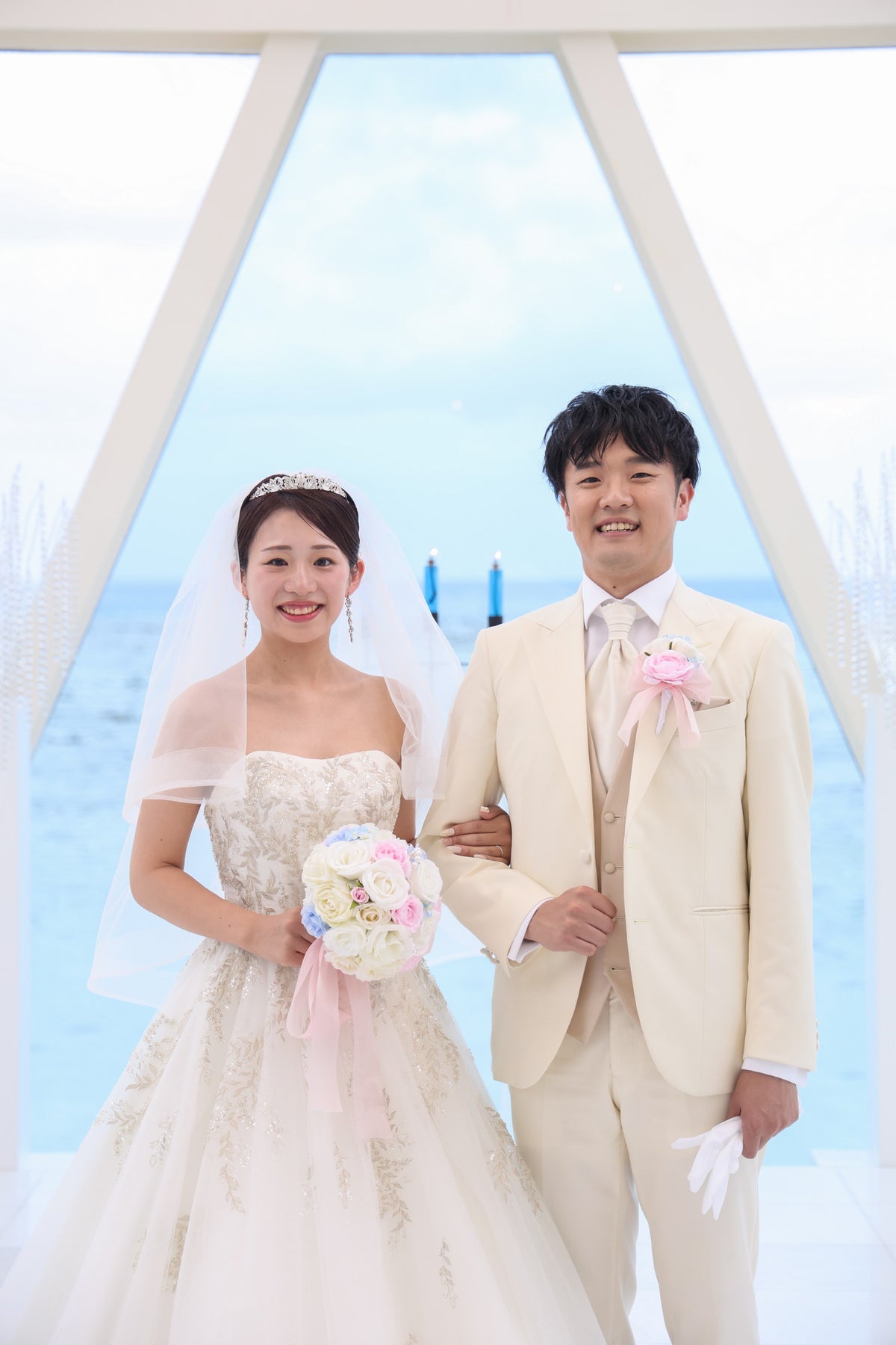 グアム　ブルーアステール　リアルウェディング　1582824　5月16日 11:30式