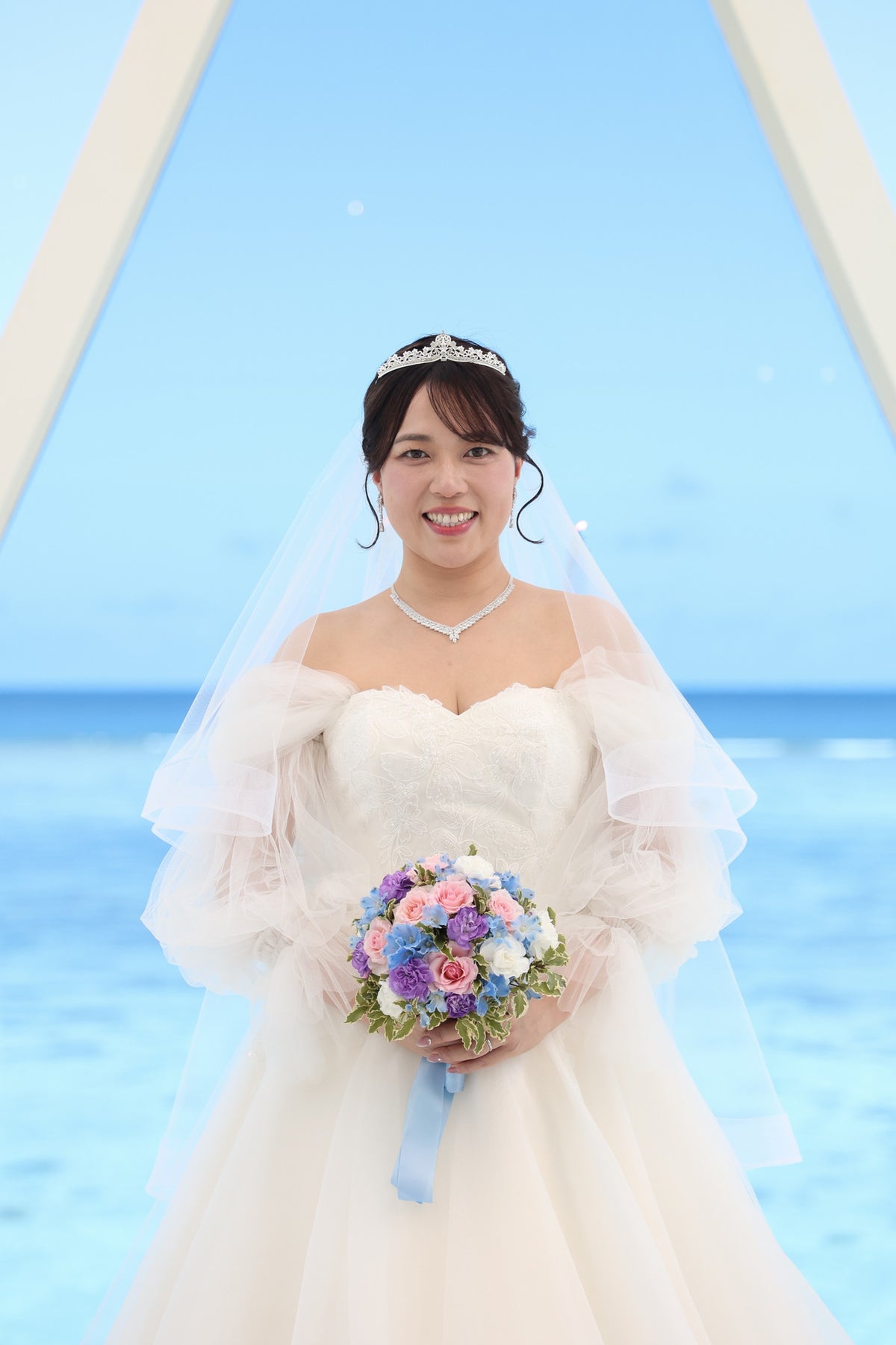グアム　ブルーアステール　リアルウェディング　1594791　4月3日 10:15式