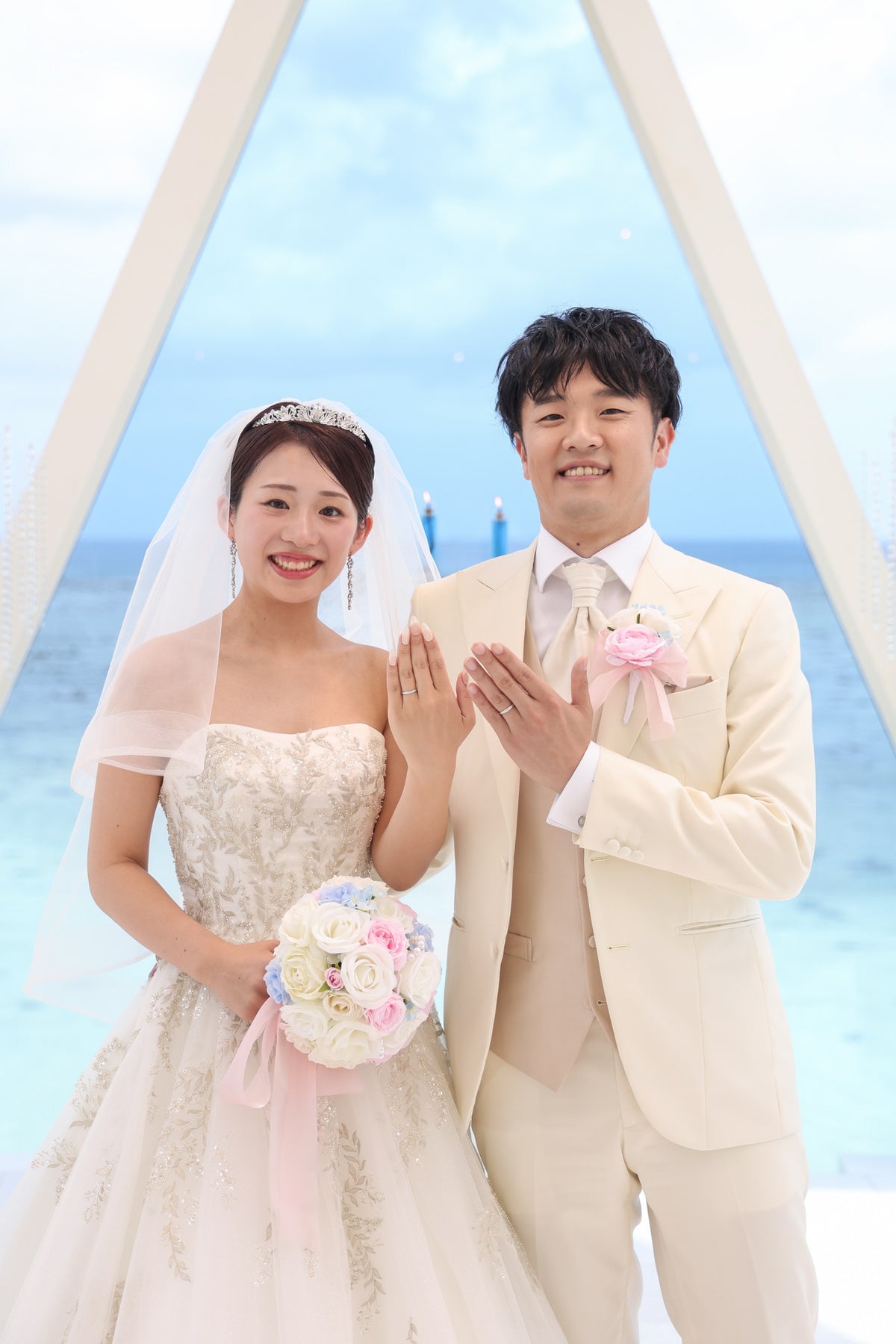 グアム　ブルーアステール　リアルウェディング　1582824　5月16日 11:30式