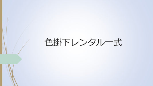 衣裳 ラインナップ 着物 小物
