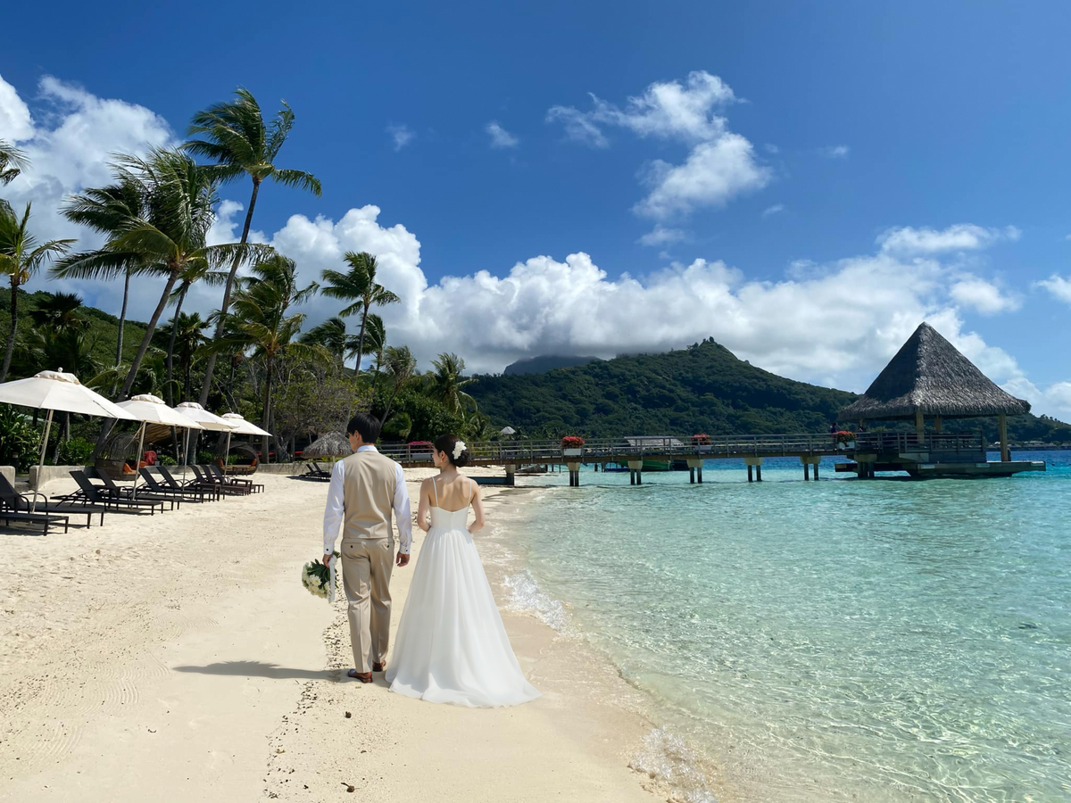 EASY　タヒチ　ボラボラ島　モアナ