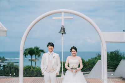 チャペル・ダイアモンドオーシャン※ベルでの撮影はチャペルプランをお申込みの場合のみ撮影可能範囲となります