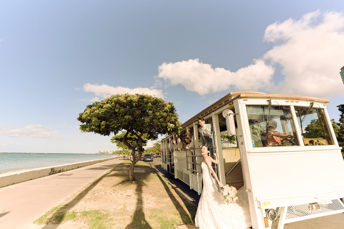 撮影場所はワイキキにも近いアラモアナビーチ＆パーク