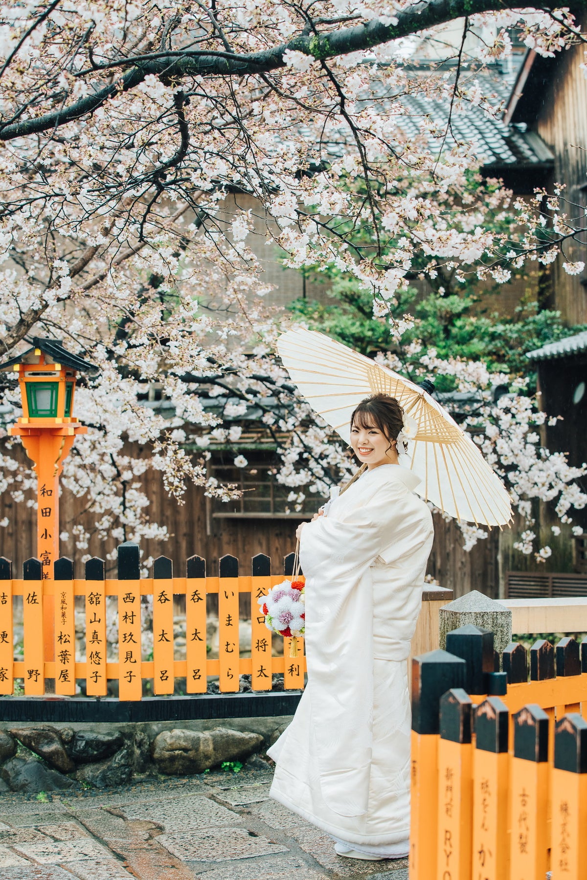 新婦様のソロショット