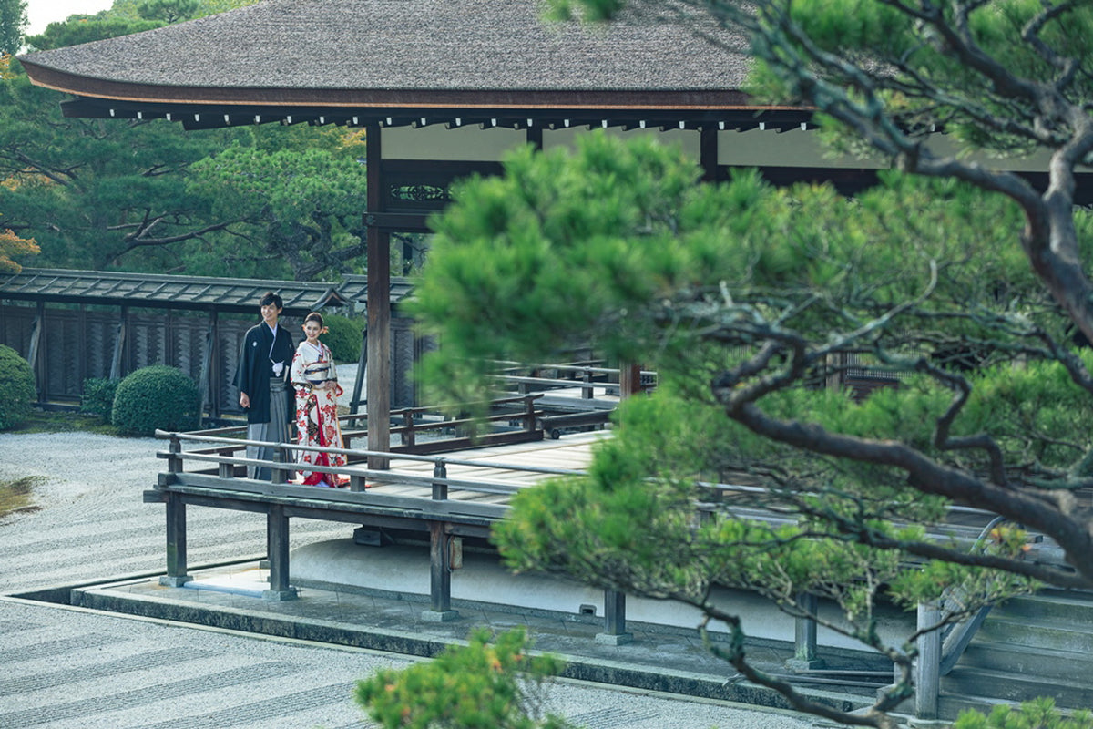 フォトスタジオ　フォトスタジオ 店舗　京都フォトスタジオ　ロケ　仁和寺