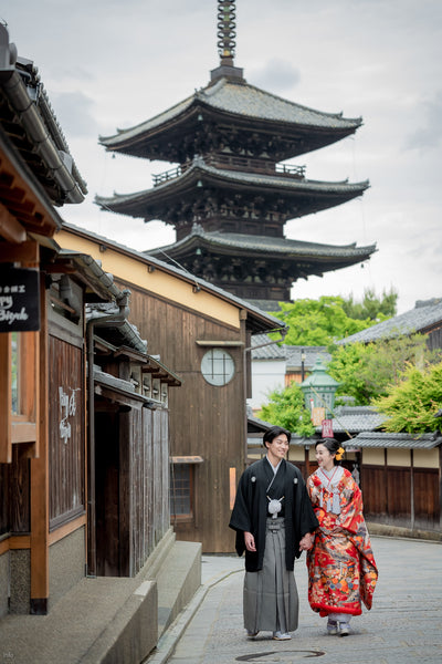 いつものふたりらしく、楽しく撮影