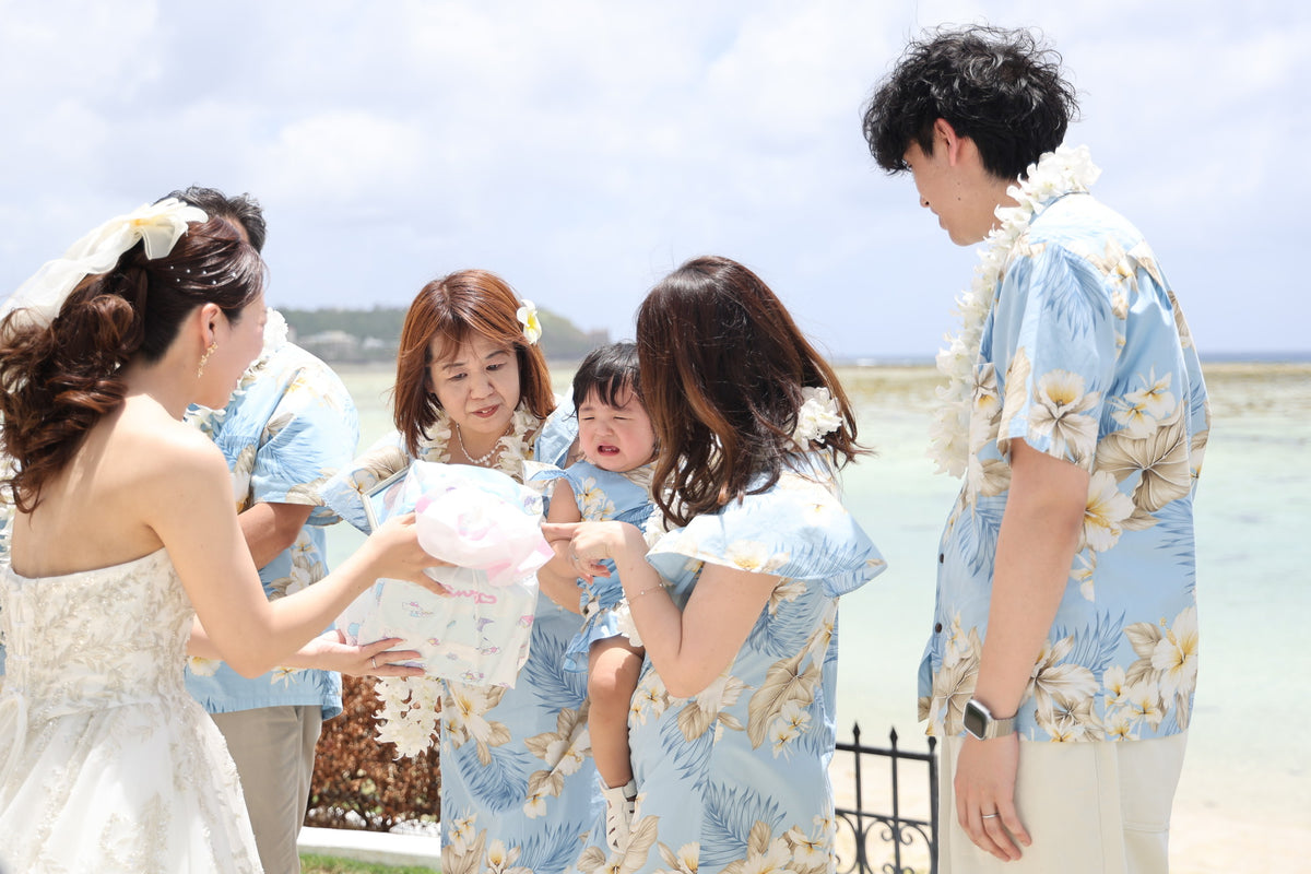 グアム　ブルーアステール　リアルウェディング　1582824　5月16日 11:30式