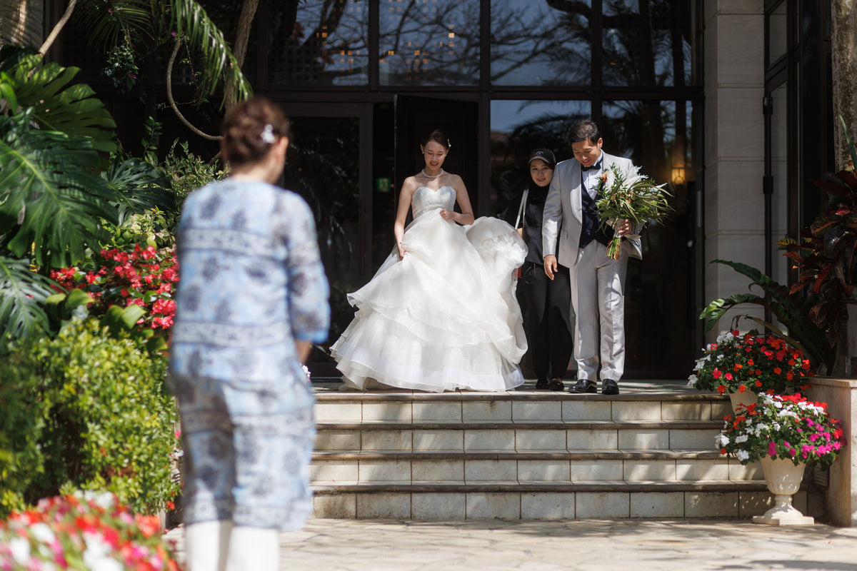 沖縄　アラマンダ チャペル リアルウェディング1592439　3月8日 12:00式