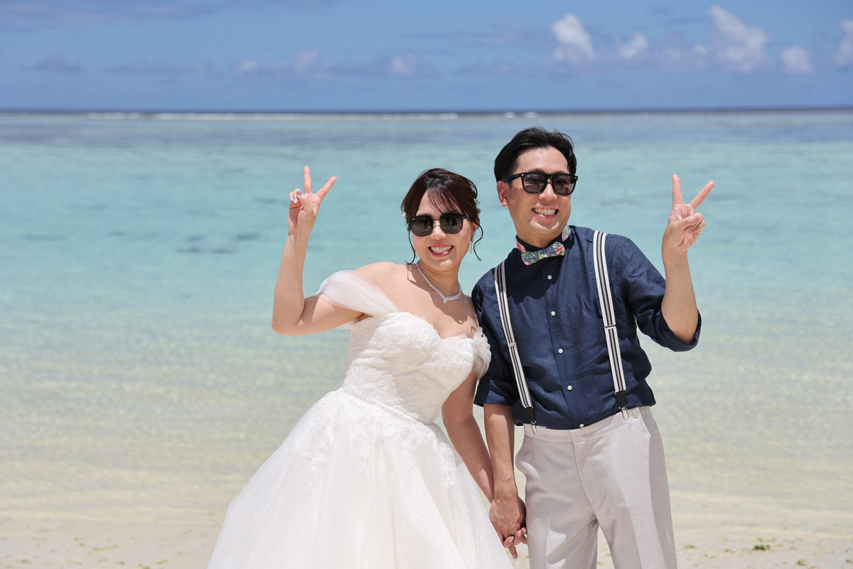 グアム　ブルーアステール　リアルウェディング　1594791　4月3日 10:15式
