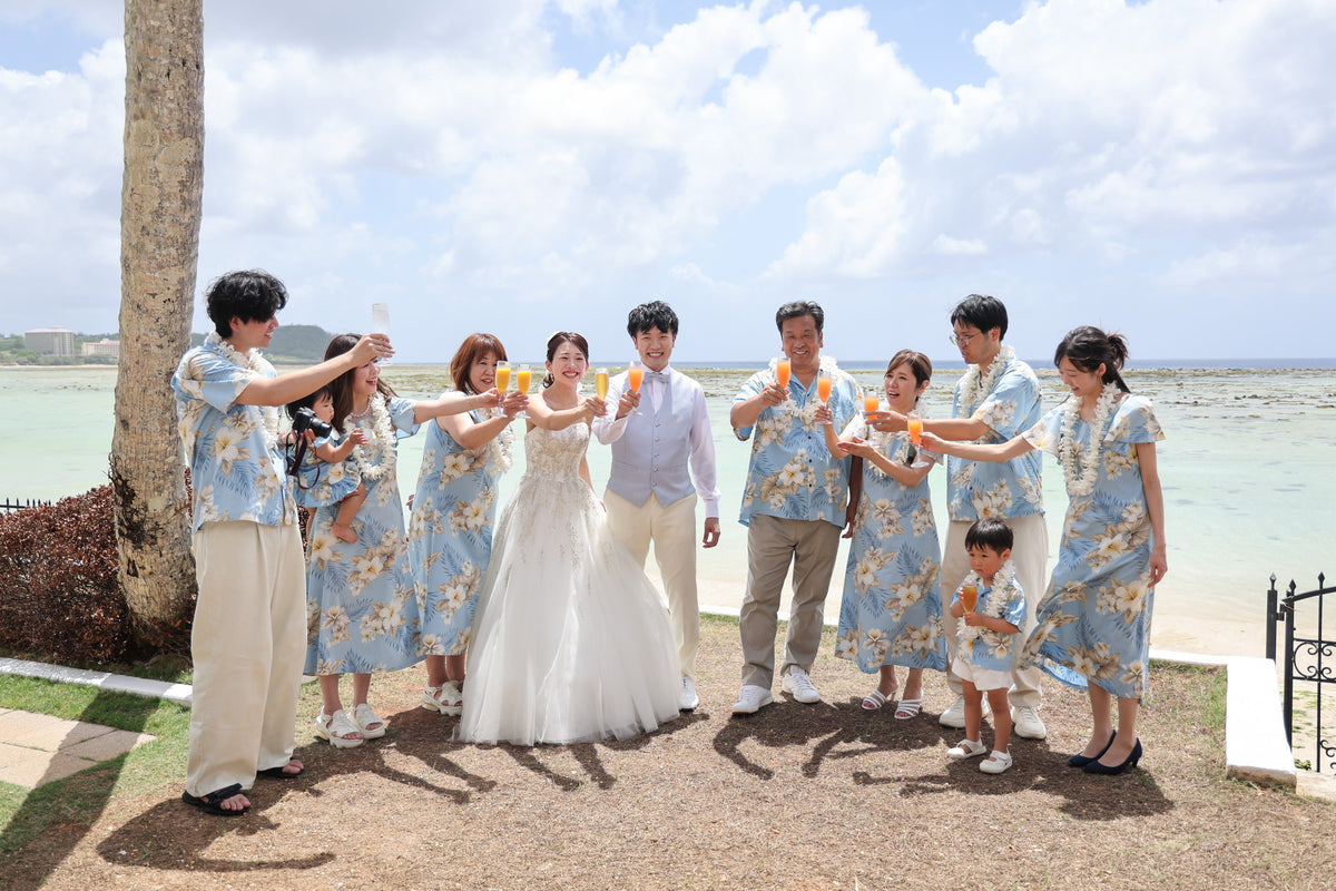 グアム　ブルーアステール　リアルウェディング　1582824　5月16日 11:30式
