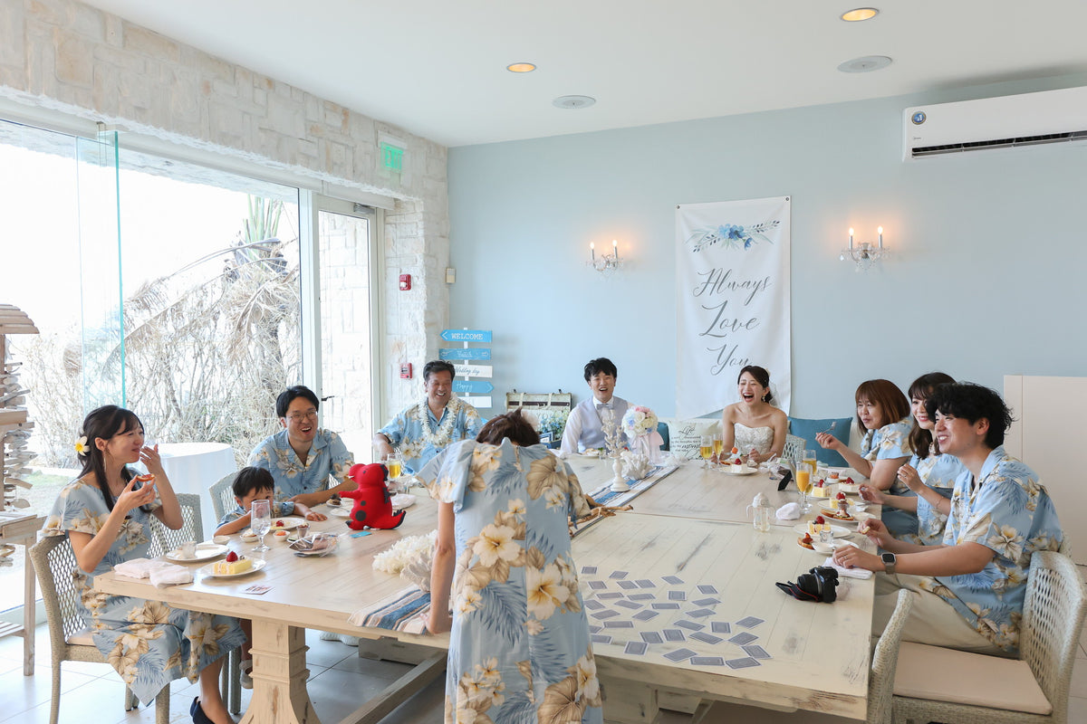 グアム　ブルーアステール　リアルウェディング　1582824　5月16日 11:30式