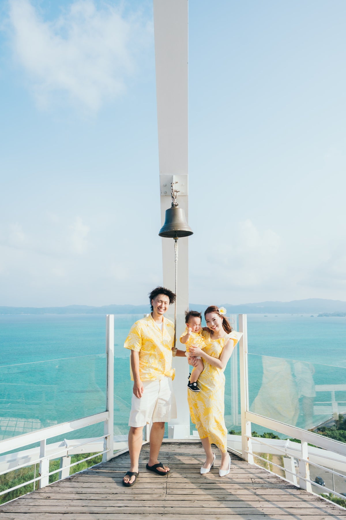 沖縄　古宇利島 空と海の教会 リアルウェディング［JTBおふたりさま婚］ 1568309　10月7日 12:30式